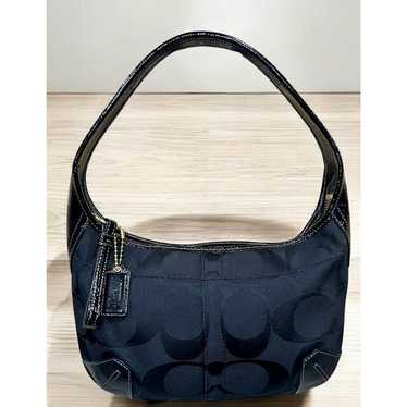 バッグ Coach Signature Ergo Hobo Bag Half moon Coach Jacquard Half Moon Hobo Shoulder Bag F13114 for sale