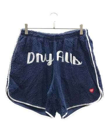 関税送料込【HUMAN MADE】パイルショーツ☆ネイビー 無地 ロゴ Human made shorts - Gem