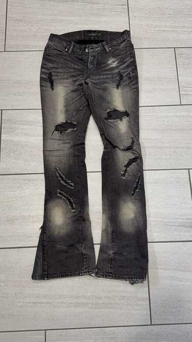 パンツ 00s civarize flare denim japanese label 00s jackrose flare denim japanese label