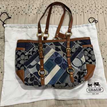Coach vintage denim patchwork - Gem