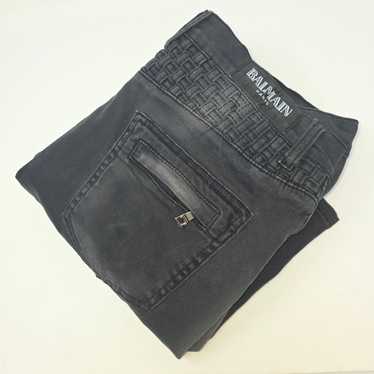 Balmain men black jeans - Gem