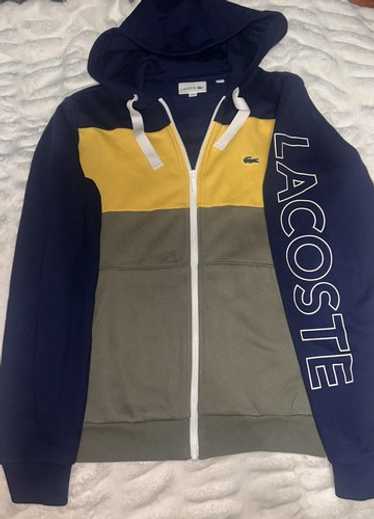 vintage lacoste logo hoodie - Gem