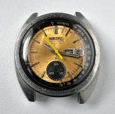 【超希少】セイコー　ゴールド　自動巻　6139-6012 クロノ未確認 超希少】セイコー ゴールド 自動巻 6139-6012 クロノ未確認 メンズ