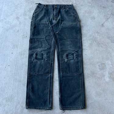 Carhartt distressed double knee - Gem