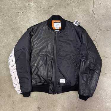 ジャケット・アウター wtaps neighborhood ma-1 WTAPS x Neighborhood 25th Anniversary MA-1 Jacket Black Size