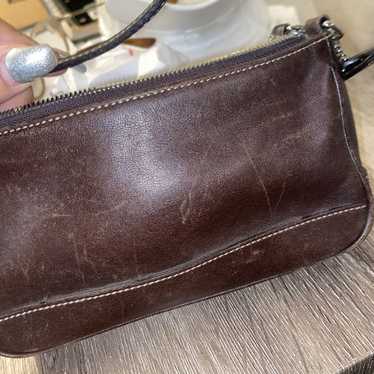 Vintage Coach ブラウン ハンドバッグ Coach | Bags | Coach Vintage Brown Leather Bleecker Demi Zip