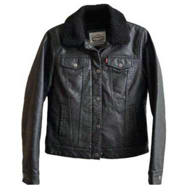 Levi’s LIMITED LEATHER TRUCKER JACKET Leather Trucker Jacket - Brown | Levi's® US