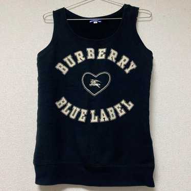 【BURBERRY BLUE LABEL】タンクトップ M チェリーレッド H4 バーバリーブルーレーベル BURBERRY BLUE LABEL タンクトップ