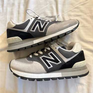 ☆大人気☆New Balance 574 Rugged Black/White New Balance 574 Rugged Shoe - Men