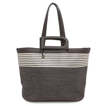 Delvaux tote bag leather - Gem