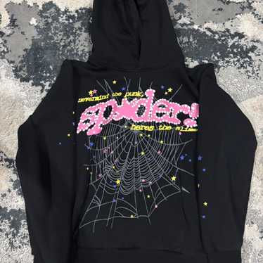 Sp5der hoodie small black - Gem