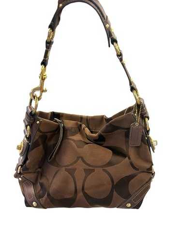 バッグ 1897 Coach Soho Hobo Shoulder Brown NWT Vintage Coach Brown Distressed Leather Soho Grommet