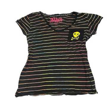 アヴリル・ラヴィーン Abbey Dawn アビードーン Tシャツ ABBEY DAWN BY AVRIL LAVIGNE ALL ABOUT THE ROCK PINK TEE T