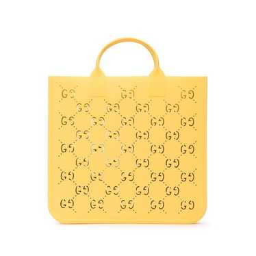 【GUCCI】Punching Monogram Rubber Square Tote Bag Camelia s-l1200.jpg