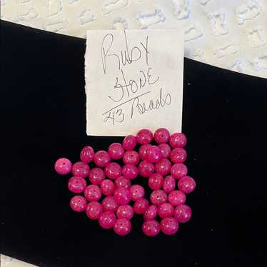 Ruby Stone, Round - image 1