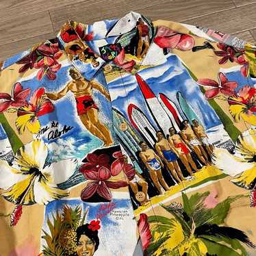 JAMS WORLD JAM'S アロハシャツ ビンテージ 80s 90s Jams World vintage 90s cropped button up Hawaiian shirt