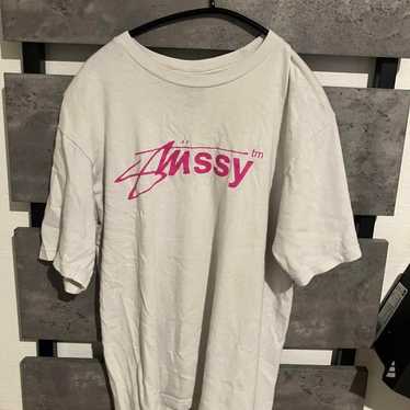 Stussy shirt logo pink - Gem