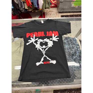 Pearl Jam ALIVE tシャツ 90s Vintage Pearl Jam Alive Faded Line Short Sleeve T-Shirt