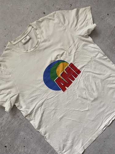 ★韓国の人気★【AMI】★LOGO PRINT SHORT SLEEVE T SHIRT★ COYSEIO] MINI LOGO T-SHIRT BLACK 正規品 韓国ブランド 韓国