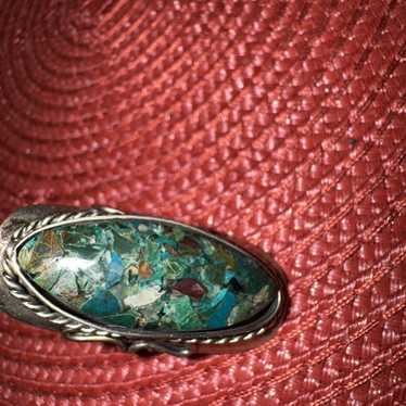 Ronald begay turquoise ring - Gem