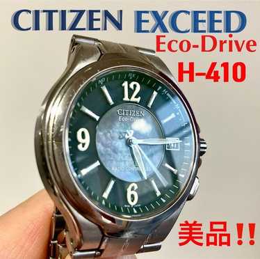 吉*宗様 Citizen Eco-Drive Exceed 時計 H410-T0 楽天市場】CITIZEN シチズン/EXCEEDエコドライブ/電波ソーラー