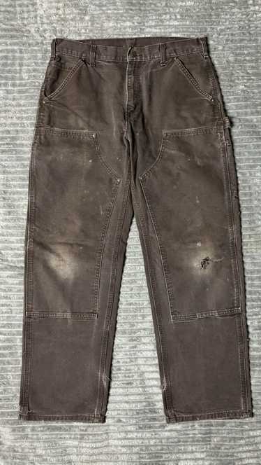 90s~ carhartt double knee 襤褸 フェード Carhartt b342dfe double knee - Gem