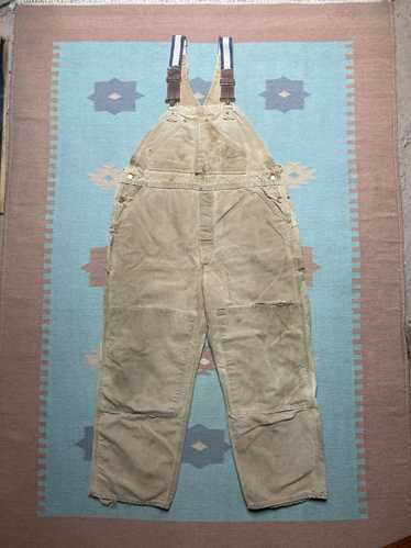 パンツ 70's Carhartt Duck Double Knee Overalls Carhartt VTG Duck Insulated Bib Overalls Double Knee Union