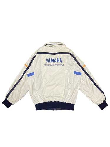 old “TEAM YAMAHA” nylon racing jacket 青白 old “TEAM YAMAHA” nylon racing jacket 青白 Vintage Yamaha