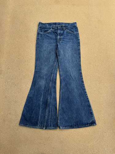 70’s Levi’s 684 W26 L30 Vintage 70s Levi's 684 Orange Tab Bellbottom Flare Faded