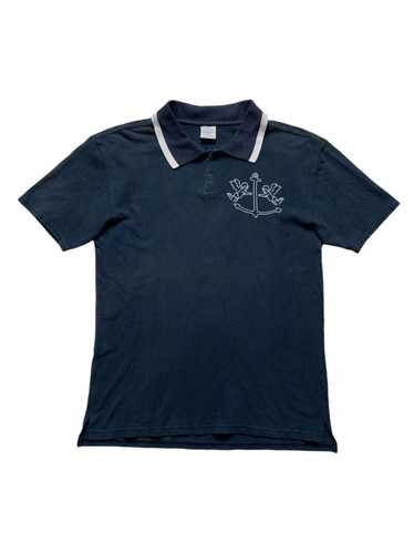 トップス KAPITAL / indigo polo shirts Kapital Classic Indigo Polo Shirts - DeeCee style
