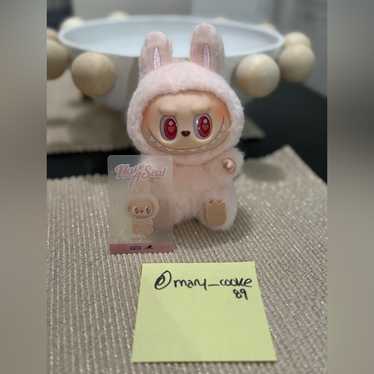 ラブブ labubu Have a Seat ピンク　dada NEW! Labubu Pink The Monsters Have a Seat DADA POP MART | eBay