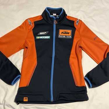 美品 KTM RACING TEAM ソフトシェルジャケット オレンジ/黒 XL KTM Racing Team Softshell Jacket - KTM Twins