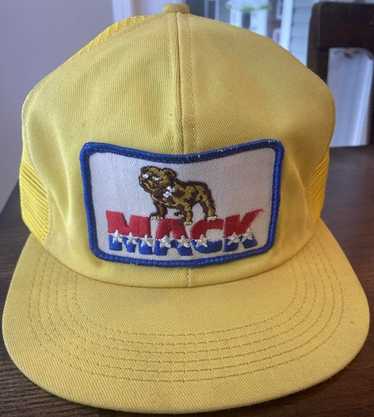 Mack Trucks トラッカーハット　ヴィンテージ　80s Vintage 80's Mack Trucks Made in USA Full Mesh Trucker Hat