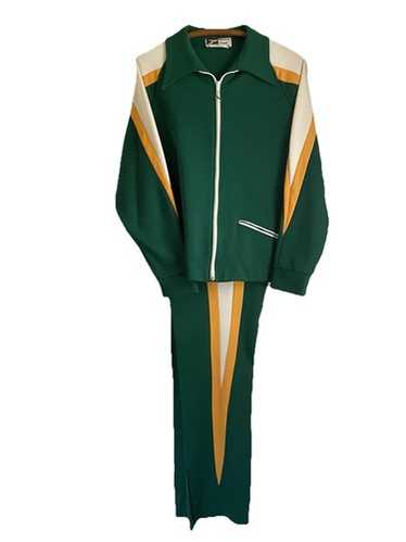 i*0様 USA製 Speedo 70s トラックジャケット 涙タロン 薄ボルド adidas Other 00s Track Jacket S Polyester Orange x Blue