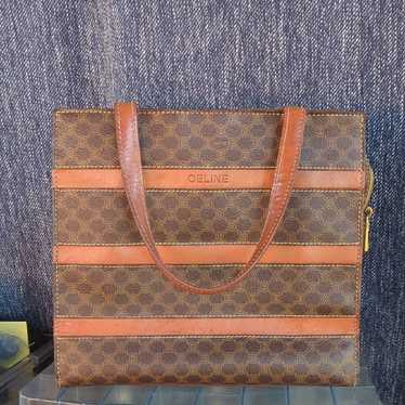 バッグ CELINE C MACADAM SUEDE TOTE HAND BAG s-l400.jpg