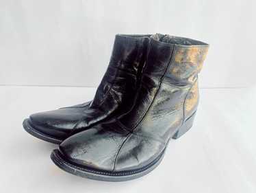 Gianni barbato ブーツ　41 エナメルレザー 3d978a2d581fa4e57e7456d4cf98fe