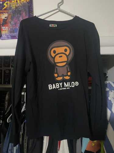 ト*プ様 BAPE BABY MILO LONG SLEEVE A Bathing Ape BAPE Baby Milo Long Sleeve T-shirt - Etsy