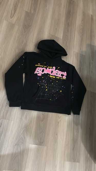 sp5der パーカー ピンク M 説明欄必読 sp5der-og-web-pink-hoodie-