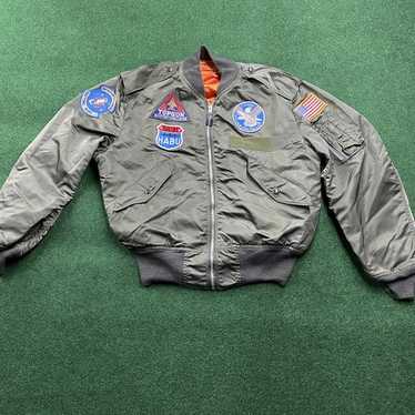 80s 90s ALPHA INDUSTRIES L-2B USA製 M Shop New Era Alpha Industries Historic L-2B Detroit Tigers