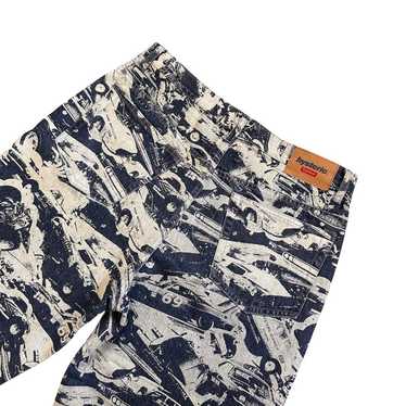 パンツ Supreme Hystric Glamour Cars Baggy Jean Supreme HYSTERIC GLAMOUR Cars Baggy Jean (FW24) - $188