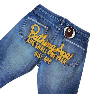 Bape bape selvedge jeans - Gem
