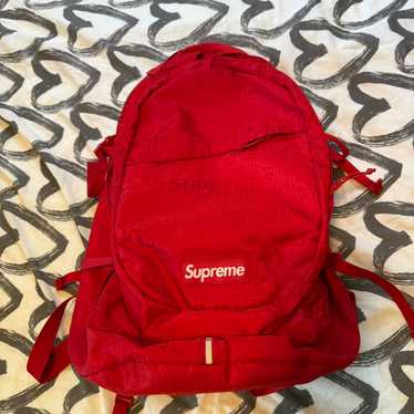 バッグ Supreme Backpack (SS19) Red Supreme ss19 red backpack clearance