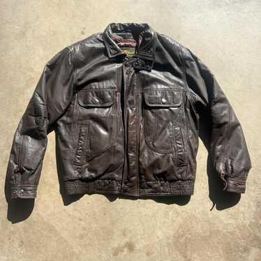 Leather jacket reed sportswear - Gem