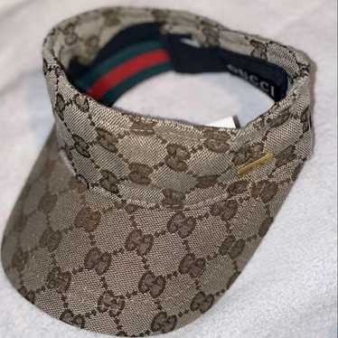(中古)GUCCI GGパターン サンバイザー ベージュ 2025年最新】GUCCI サンバイザーの人気アイテム - メルカリ
