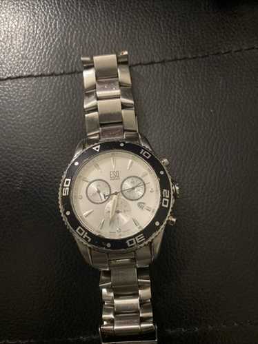 ESQ by movado swiss E5290 クロノグラフ　クォーツA49 Esq Watch Co. Chronograph Stainless Steel Swiss Quartz
