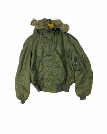 ジャケット・アウター 80s ALPHA INDUSTRIES N-2B FLIGHT JACKET Vintage ALPHA INDUSTRIES N-2B Flying Mans Fur Hooded Parka