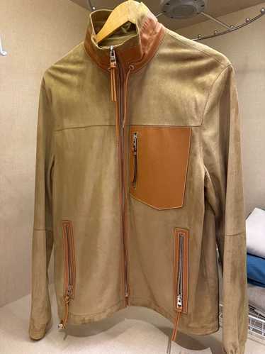 OLD\"LOEWE\" Dolman Sleeve suède jacket Loewe Blue Suede Jacket