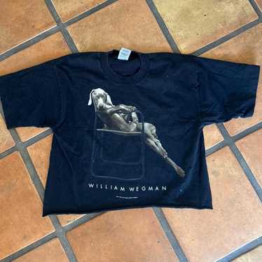 トップス L William Wegman Dog Tee Black L William Wegman Dog Tee Black | WAGENTYPEII