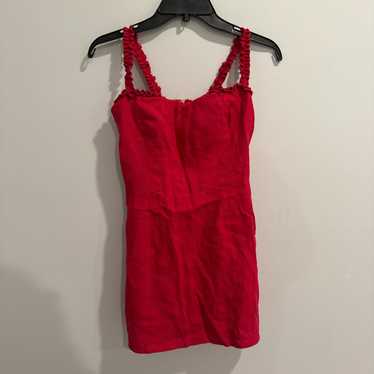 Red reformation dress - Gem