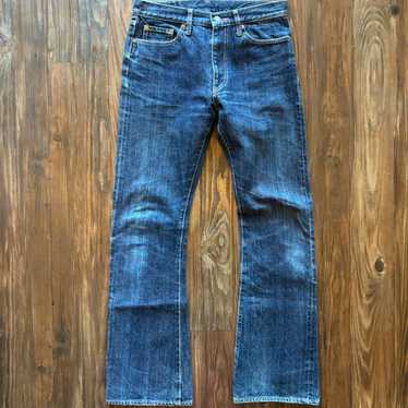 NEWALRIN ♥ Hippie vintage damage Boots cut Denim Vintage Deadstock Saddleman Boot Cut Jeans 24x23 | Seattle
